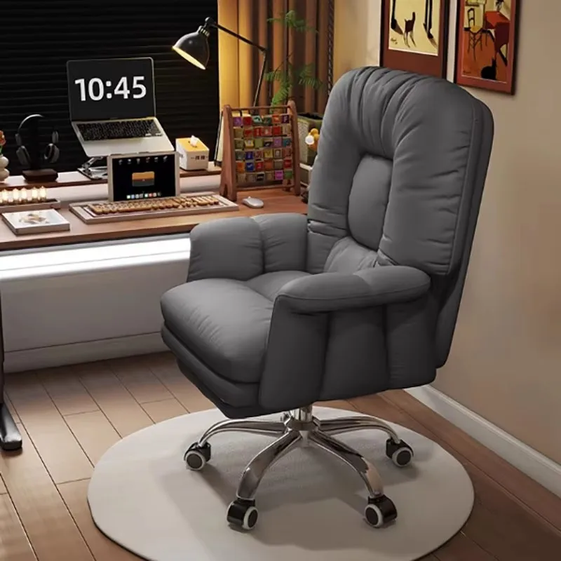 Decoration Modern Office Chair Lazy Luxury Italian Swivel Gaming Chair Comfy Ergonomic Relax Chaise Bureau Home Furniture