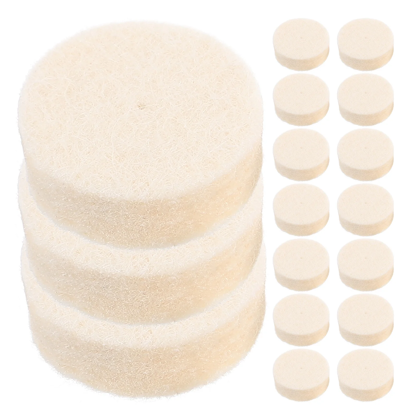 

100 Pcs Multi Tool Nail Polish Set Polishing Pad Wool Buffing Wheel Accessories Head