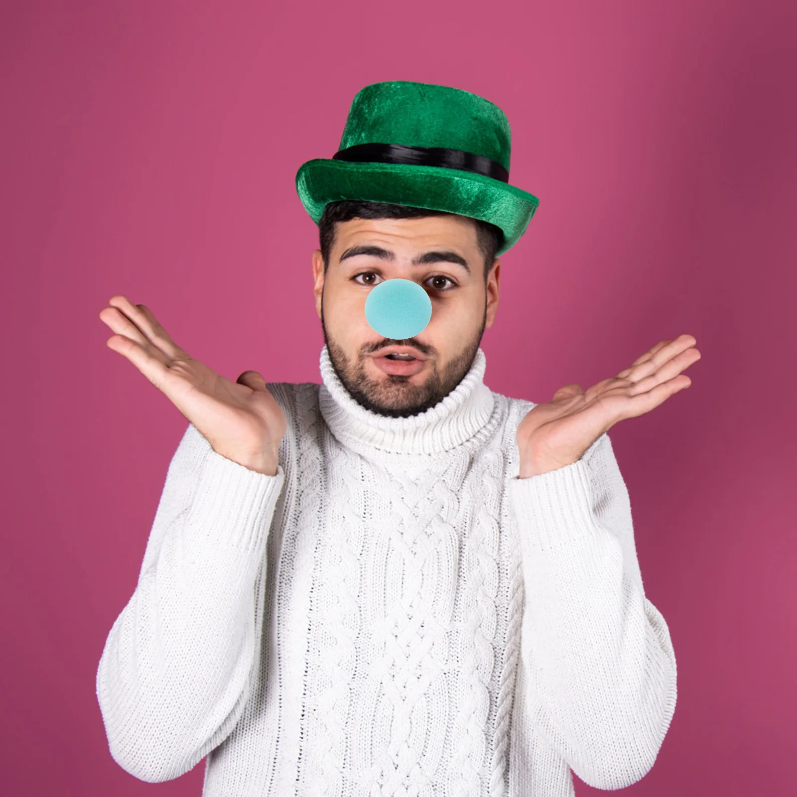 20 Pcs Cosplay Clown Nose Small Accessories Replaceable Prop Circus Supplies Carnival Supply