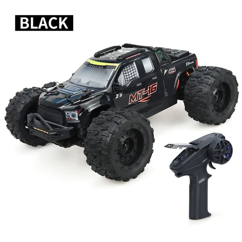 Машинка радиоуправляемая ZD Racing MT-16 1:16, 4WD, 2,4 ГГц, 4 канала, дистанционное управление, внедорожный автомобиль, бесщеточный двигатель 2845 3600 кВ, скорость 80 км/ч, для детей и взрослых гоночный радиоуправляемый автомобиль zd отзывы - №1