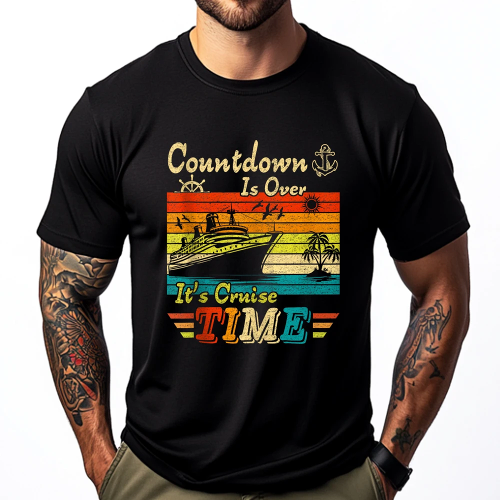 

Funny Cruising Countdown Is Over It S Cruise Timecountdown Is Over It S Cruise Time Family Cruising Couples Camiseta Cotton