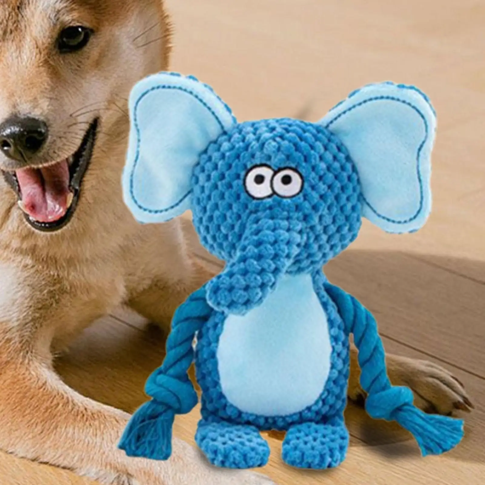 

Писклявые игрушки для собак, веревочная кукла-прорезыватель для домашних животных, скрипучая жевательная веревочная кукла для агрессивных жевательных органов, снятие стресса