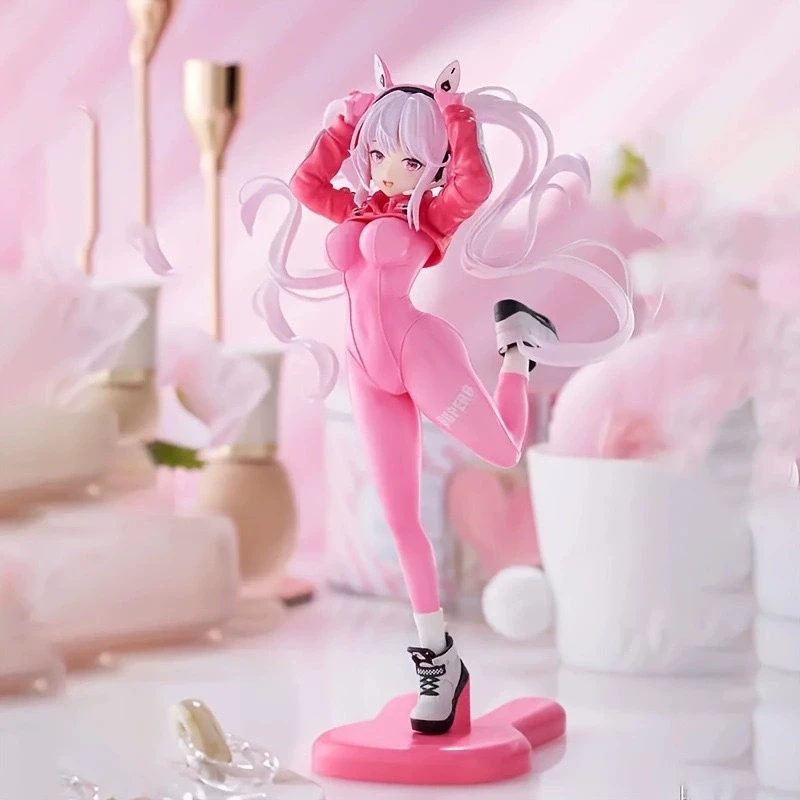 

14cm Nikke: Goddess Of Victory - Alice (Nikke Character) Twin-Tailed Beautiful Girl Anime Character Statue Collection Desktop