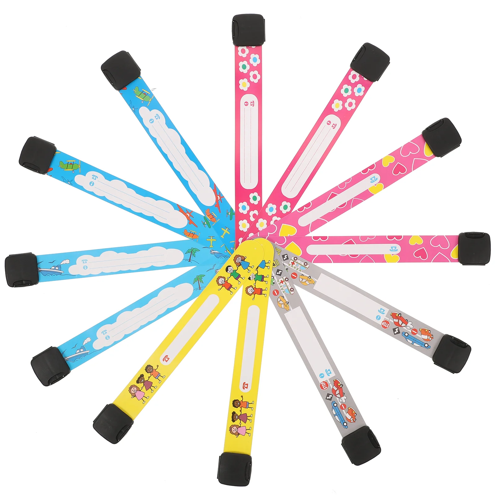 

20 шт., водонепроницаемые браслеты для детей