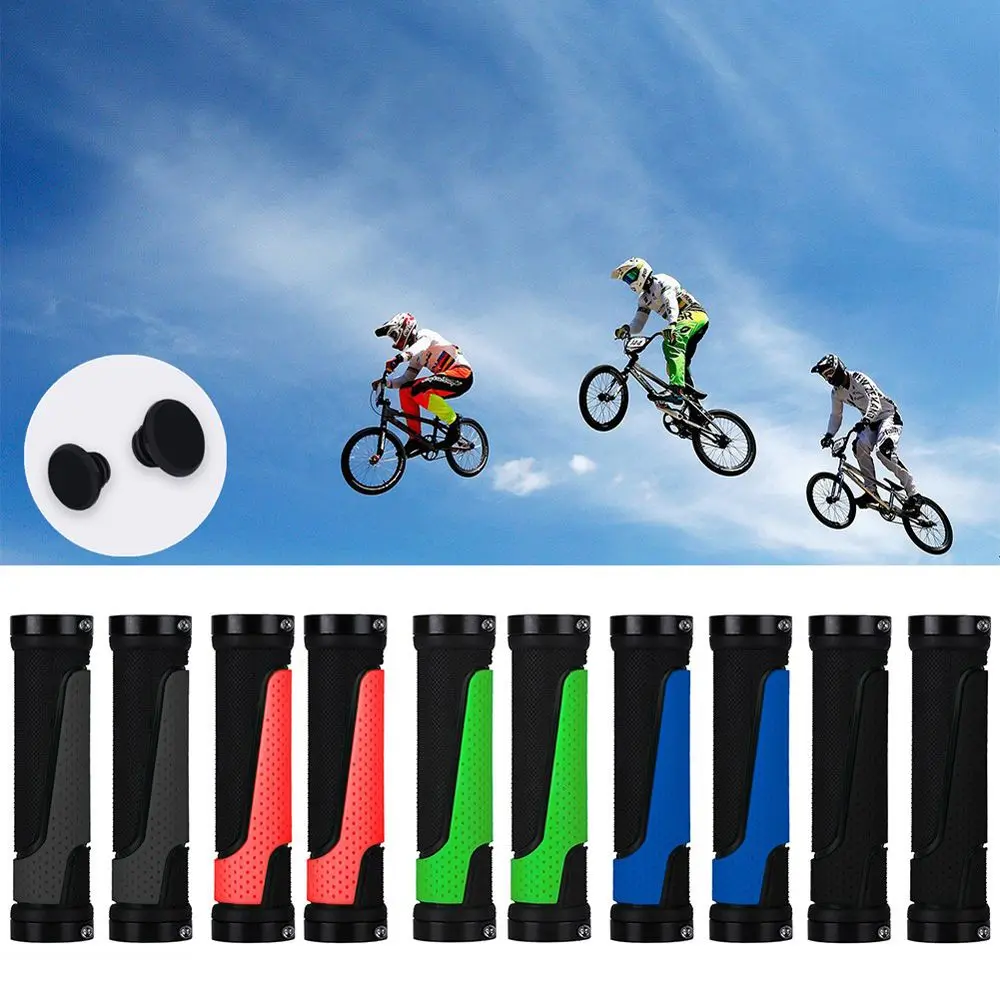 

Soft Rubber Shock-Absorbing Mountain Bike Lock Bar Bike Grips Bicycle Handler Grip Handlebar Grip Bicycle Handlebar Cover