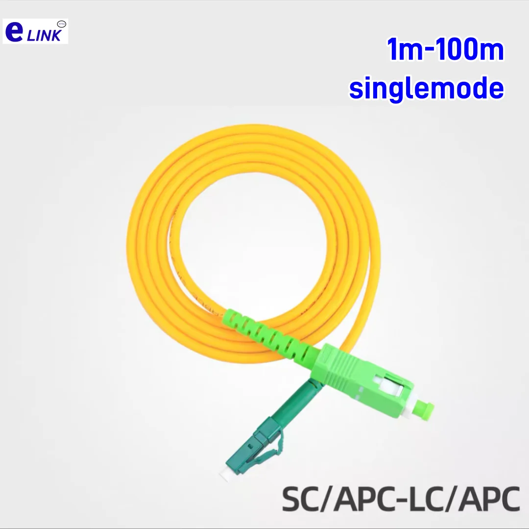 оптический патч-корд одномодовый SC/APC-LCAPC 1 м 5 м 10 м 50 м 100 м simplex SM 30 м 20 м LC/APC оптоволоконная перемычка G652D ftthELINK