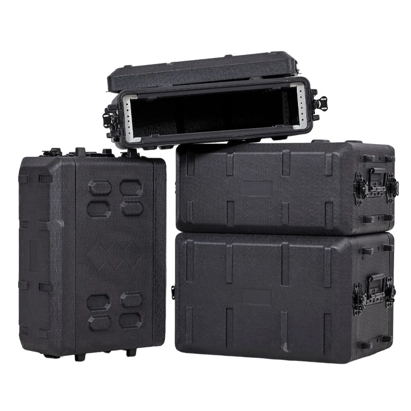 Microphone Storage Box Handheld Waterproof Microphones Toolbox Portable PE Microphone Receiver Box Audio Amplifier Manager