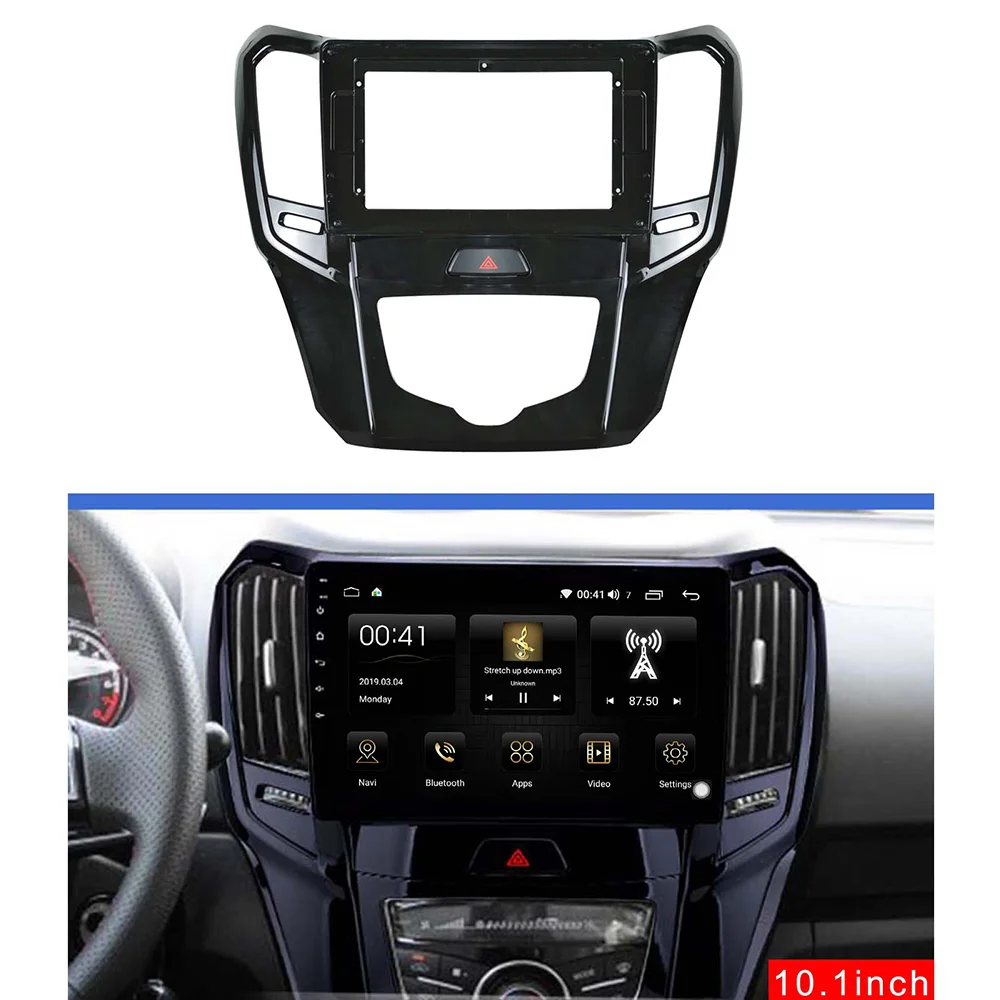 10.1 Inch Car Fascia For GREAT WALL H1 M4 2014-2019 Panel Dashboard Mount Installation Double Din Car DVD Frame For Radio Player