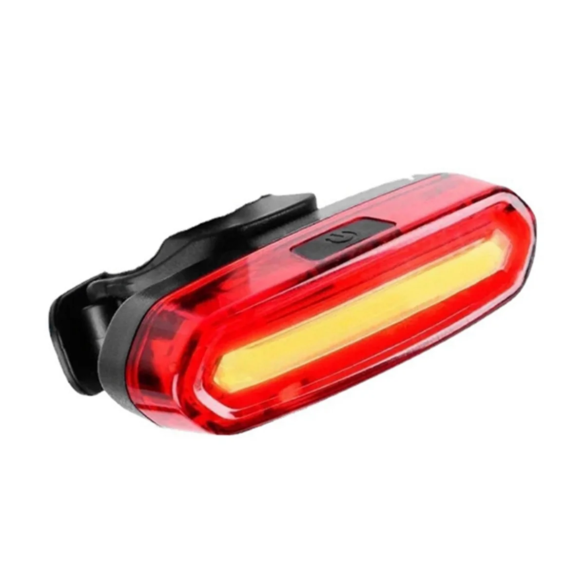 USB Rechargeable Bike Tail Light LED Warning Bicycle Rear Light IPX6 Waterproof for Helmet