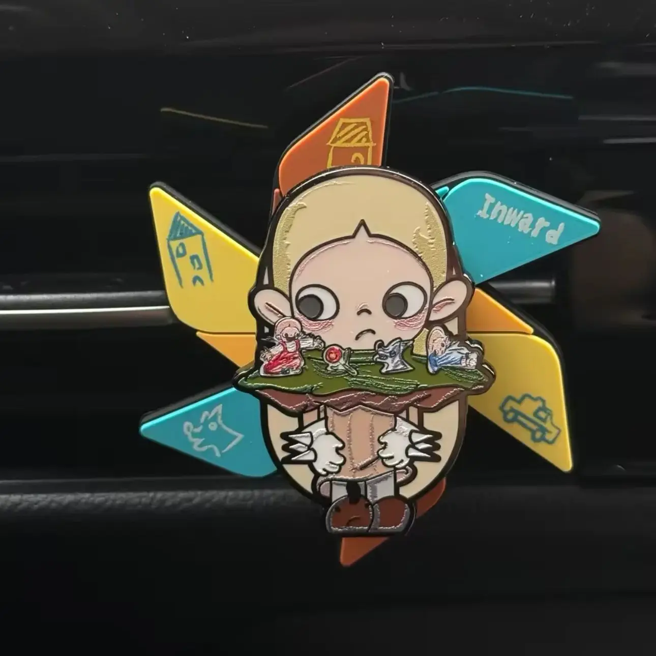 

POP MART Zsiga Borderline Drifter Series Car Diffuser Blind Box Mystery Box Guess Bag Toys Doll Anime Figure Desktop Ornament