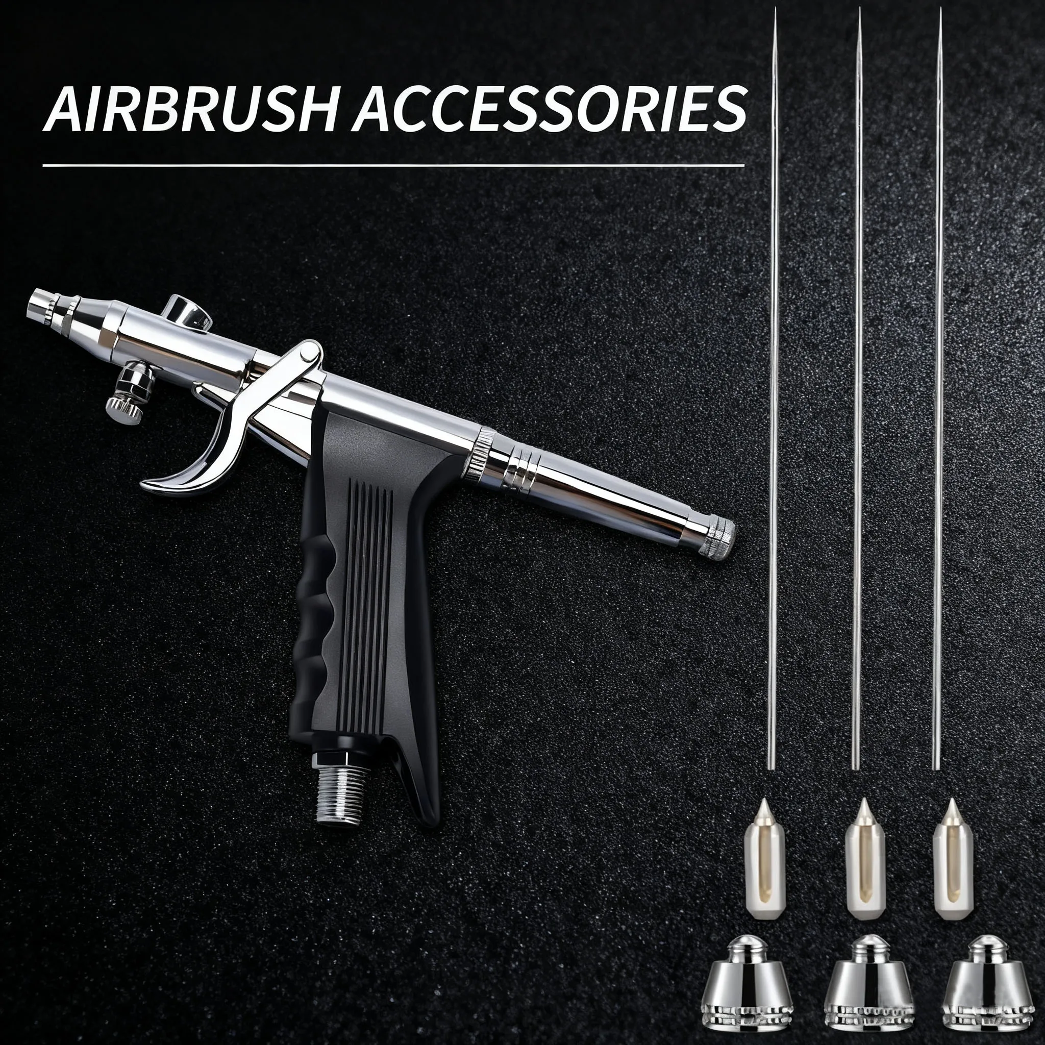 

Kit d'accessoires pour aérographe, buse et outil de remplacement, outils de remplacement, nombreux types de pièces de rechange p