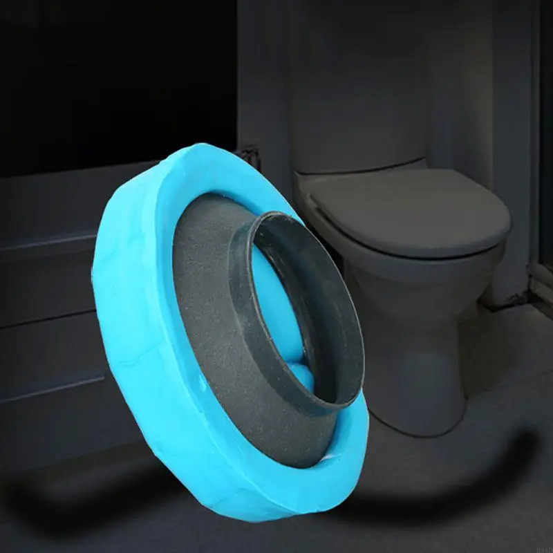 B46D Toilet Bowl Flange Ring Odor-resistant Drain Pipe Donut Sealing Ring Toilet Anti