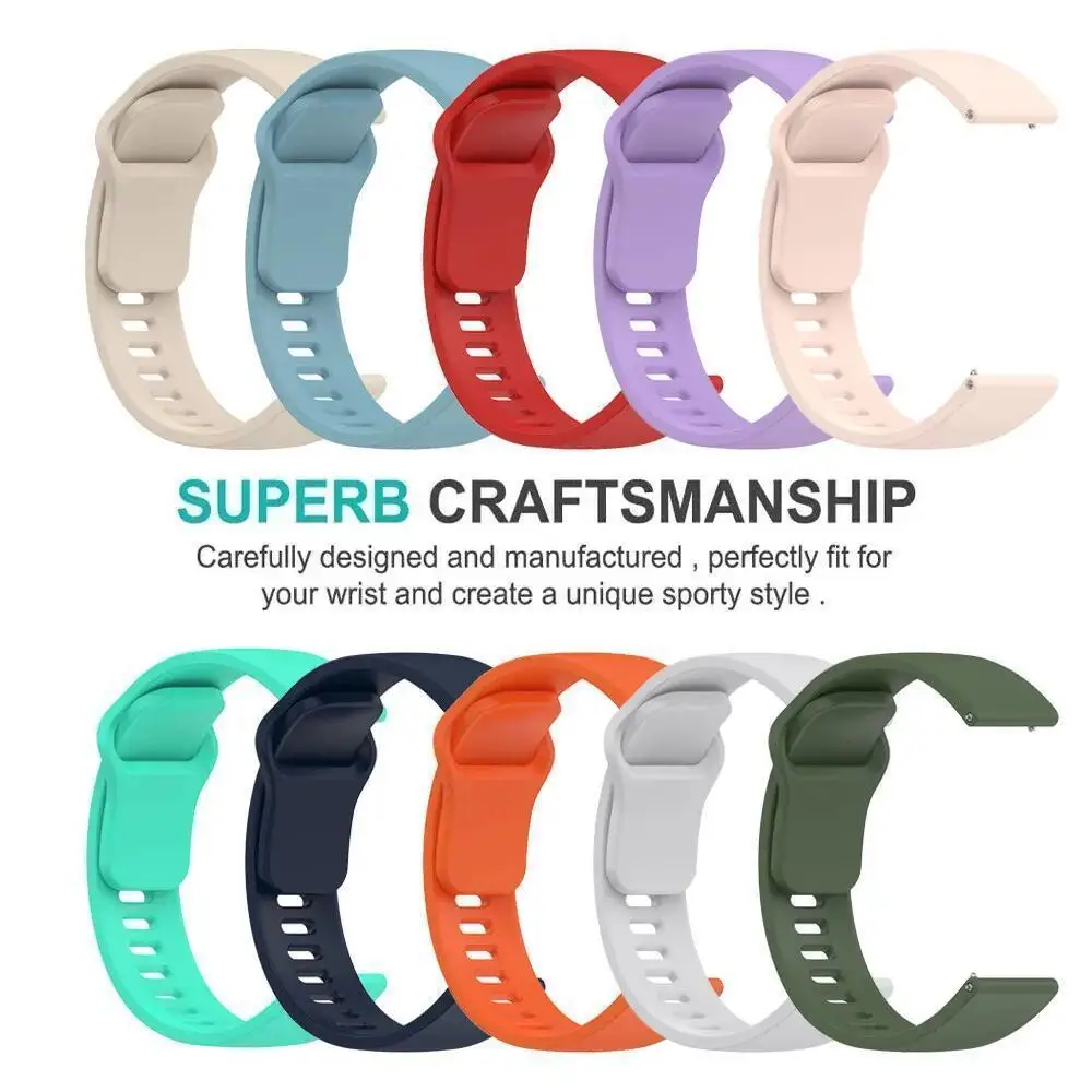 For Redmi Watch 5 Active Fashion Silicone WatchBand SmartWatch Strap Wristbands Bracelet For Redmi Watch 5 Lite Strap WristBand