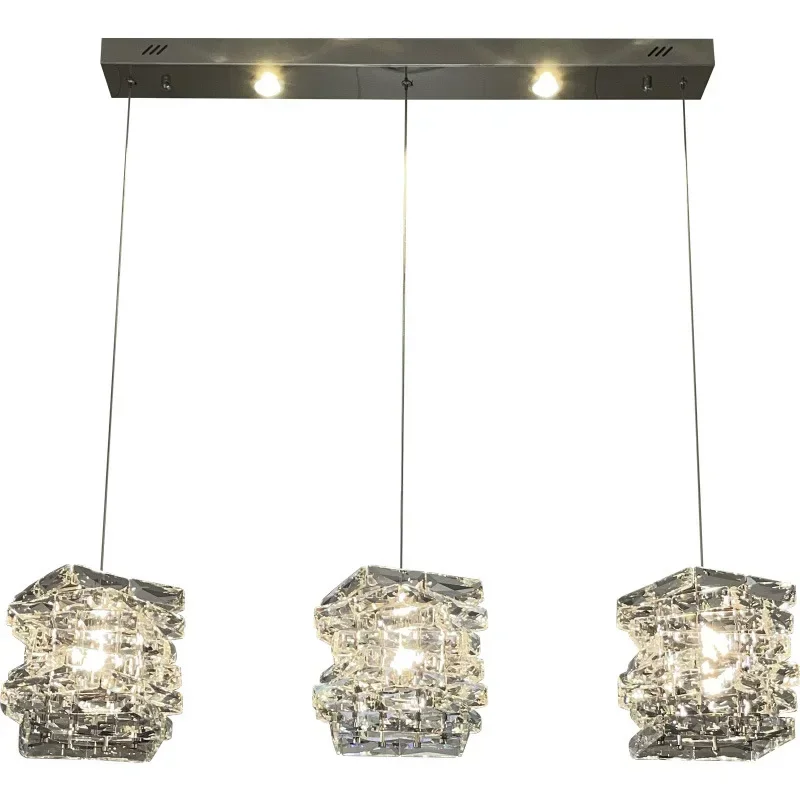

Modern light luxury high-end sense, restaurant crystal chandelier, designer bedside chandelier lamp