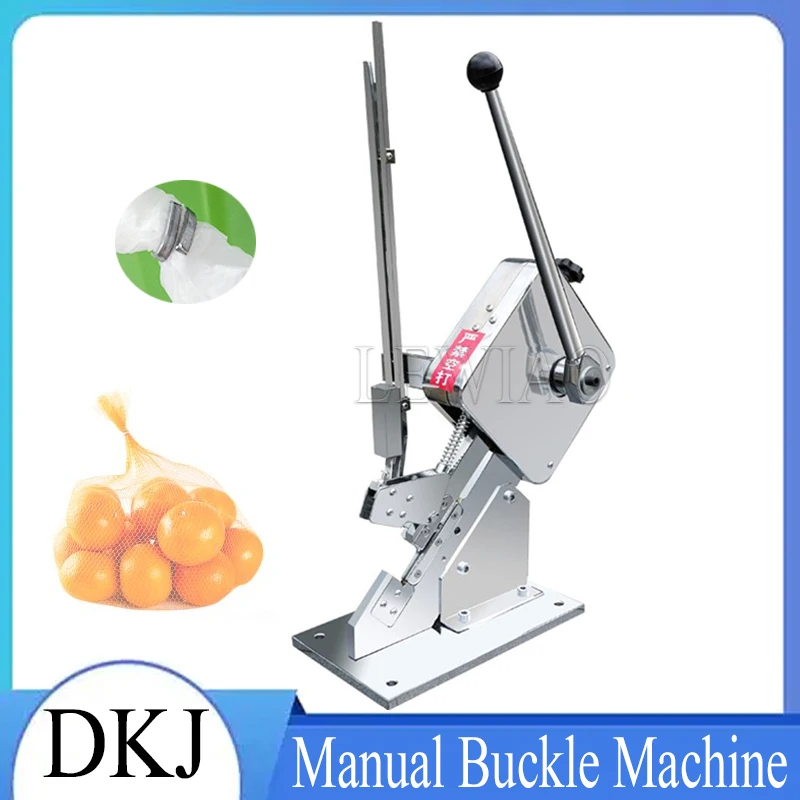 

Manual Edible Mushroom Tie Machine Ham Sausage Buckle Machine U-Shaped Buckle Machine Supermarket