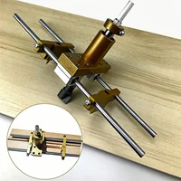 Kit de abridor de orificios para cerradura de puerta, instalación de cerradura de puertas, mortaja para puertas de madera, máquina de mortaja, instalación de cerradura de puerta, plantilla de mortaja