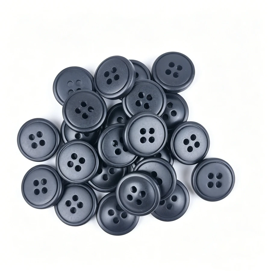 

30 pcs 12.5mm 4 Hole Small Round Resin Buttons for Clothing Man Shirt Blouse Skirts Cuff Collar DIY Crafts Handmade Decorations