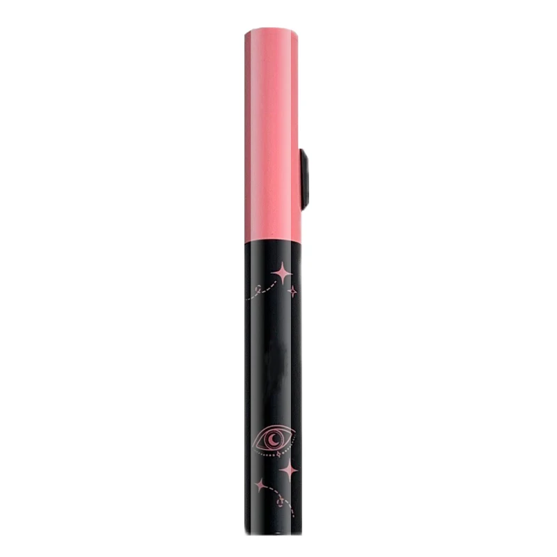 

Double headed eye black, with its own comb, naturally slender and curly, waterproof, sweat proof, and non tarnishing eye black