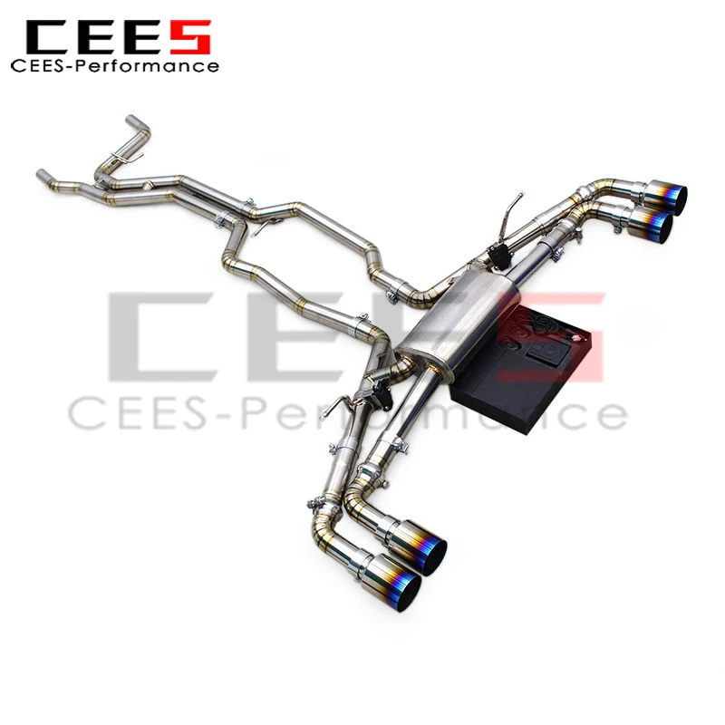 

Catback Muffler Exhaust for PORSCHE Cayenne 958 3.6L 2011-2017 Racing Valvetronic Exhaust Pipe Valve With Remote Control