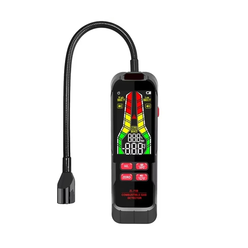 

【ELEVATE LIFE】Gas Leak Detector With Sound Alarm And LCD Display For Methane, Natural And Liquefied Petroleum Gas Air Quality Mo