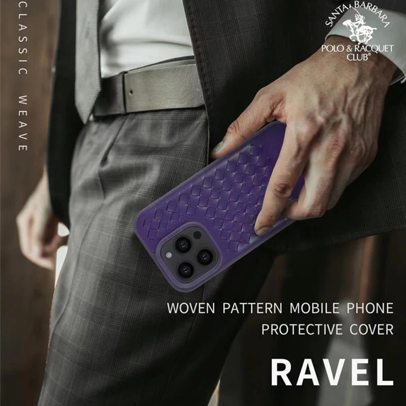 Genuine Leather Phone Case For iPhone 14 Pro Max Soft Real Skin Back Cover