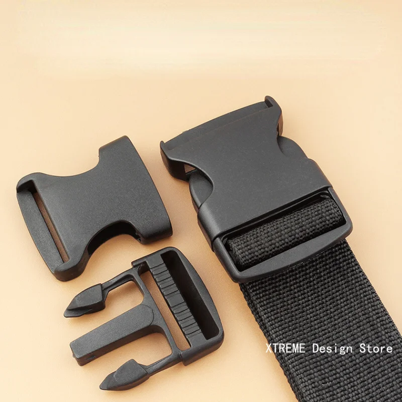 15~51mm Plastic Hardware Dual Adjustable Side Release Buckles Outdoor Backpack Belt Bag Parts Strap Webbing