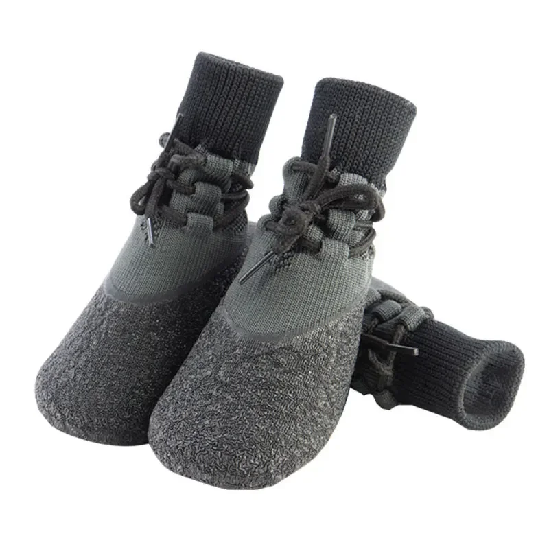 

SHISHI Pets Dog Shoes Do Not Fall Off Summer Breathable Soft Sole Small Puppy Footwear Anti-dirty Non-slip Wear-resistant Pet
