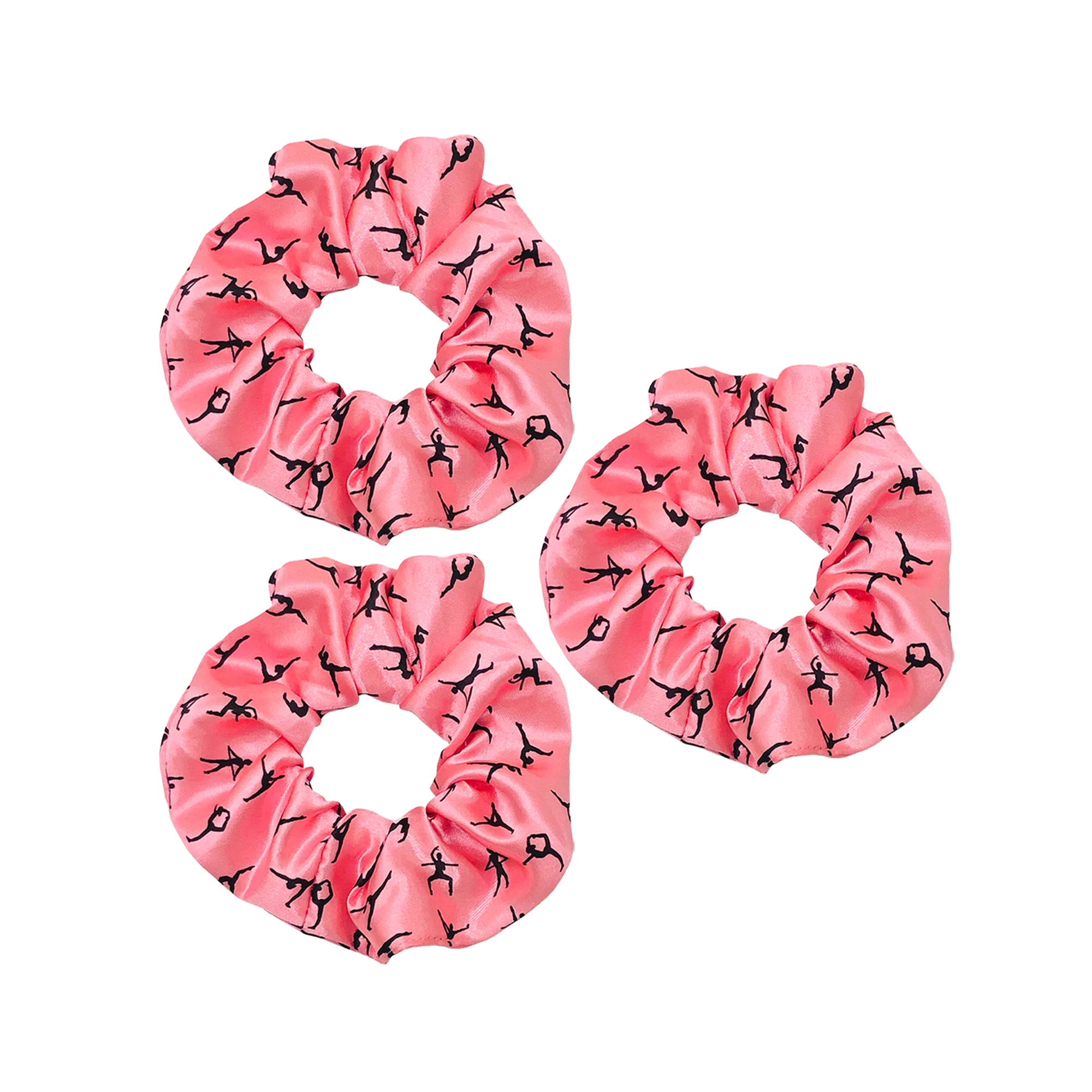 5 Stücke/20 Stücke Gymnastik Tanz Druck Scrunchies Haargummi Hohe Elastizität Elastisches Haarband Pferdeschwanzhalter Frauen Haarschmuck – Detail 12