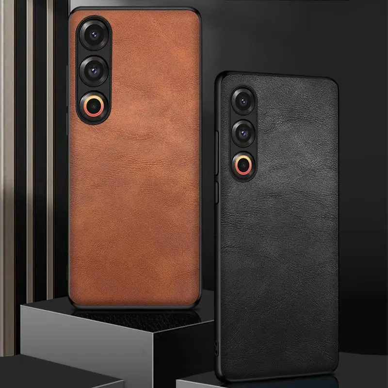 

Funda For Meizu 21 Pro Shockproof Leather Phone Case Capa For Meizu 20 21 Pro Hard PC Protective Cover For MEIZU 21 20 Pro Coque