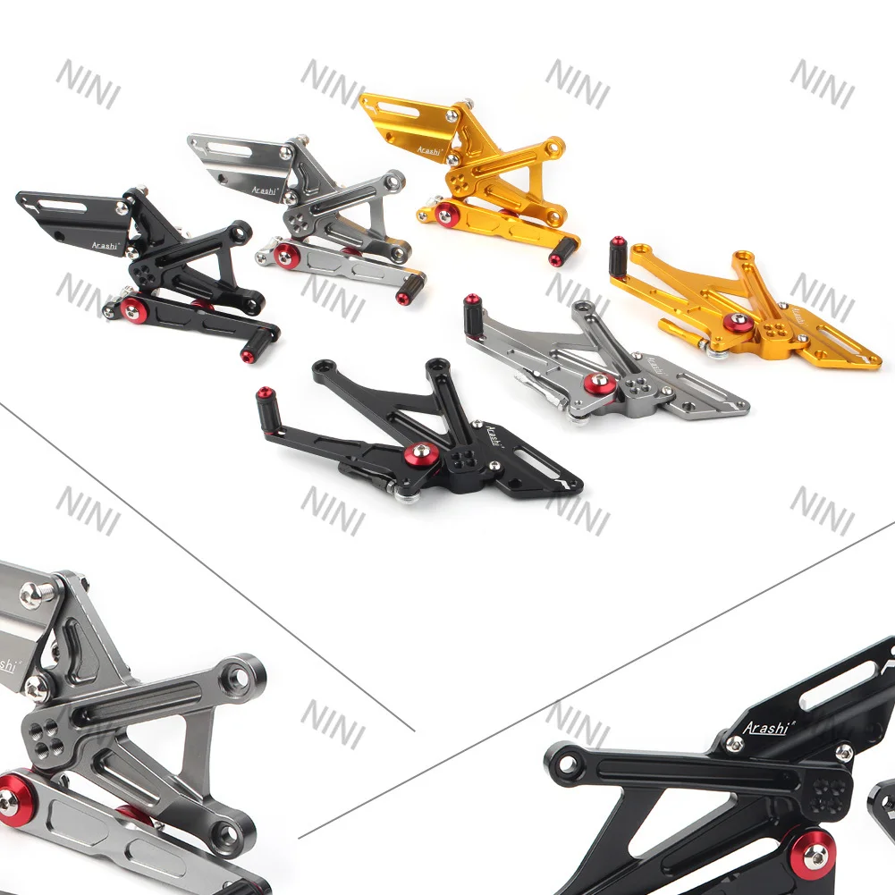 

Motorcycle For Honda Goldwing GL1800 2015 2016 2017 2018 1Pair Gold Wing Rearsets Foot Peg Rear Set Footrest Pedal Aluminum