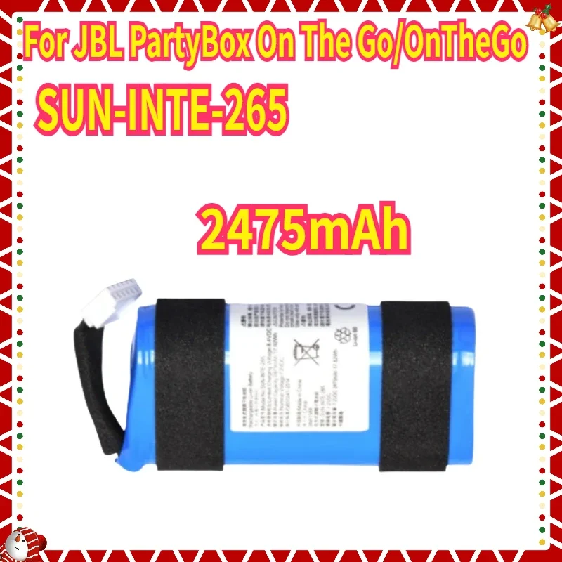 

SUN-INTE-265 2475mAh for JBL PartyBox on The Go/OnTheGo Bluetooth Wireless Speaker Replacement Battery