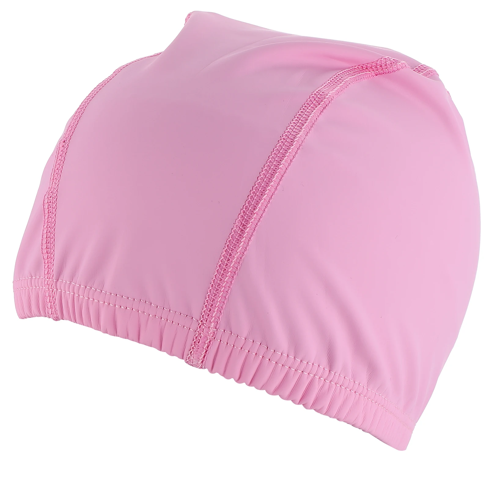 PU Coated Cap Waterproof Head Protective Flexible Unisex Toddler Large Size Pu Swimming Hat Comfortable Swimmers Hat