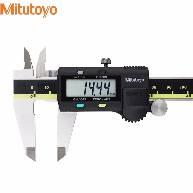 

Mitutoyo Digital Caliper Stainless Steel Woodworking Tools 0-300mm Caliper Digital Ruler Vernier Caliper Measuring Tool