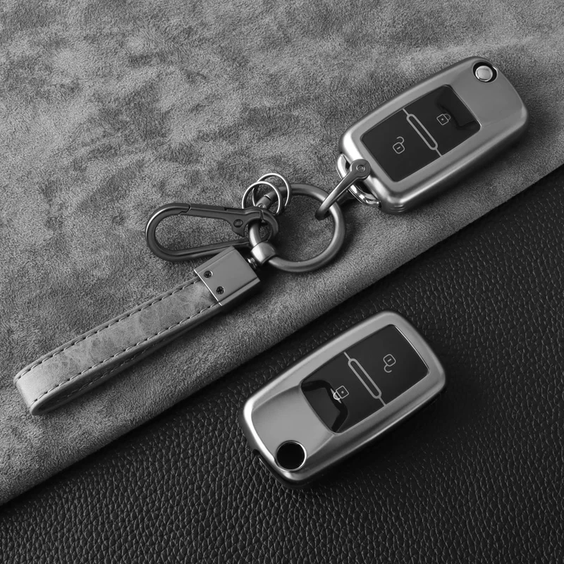 TPU Car Key Case for VW Volkswagen Polo Tiguan Passat B5 B6 B7 Golf 4 5 6 MK6 Jetta Lavida Skoda Octavia Seat Leon Altea