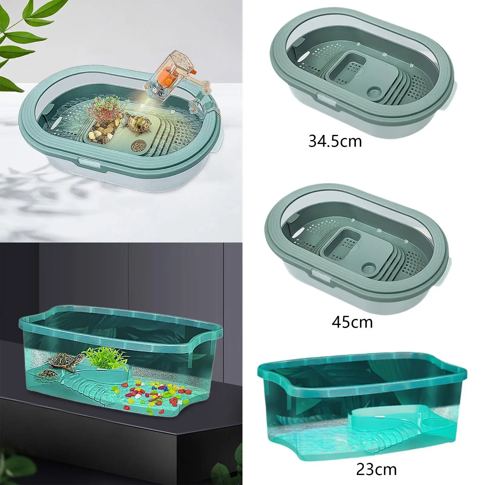 Черепаха, аквариум, рампа для отдыха, аксессуары для домашних животных, краб, террапин, лягушка, резервуар для рептилий