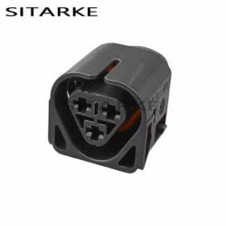 1 Set 3 Pin Automotive Waterproof Ignition Coil Connector Wire Plug Socket AC Assembly For BMW 12521437985 12527519996 2848393