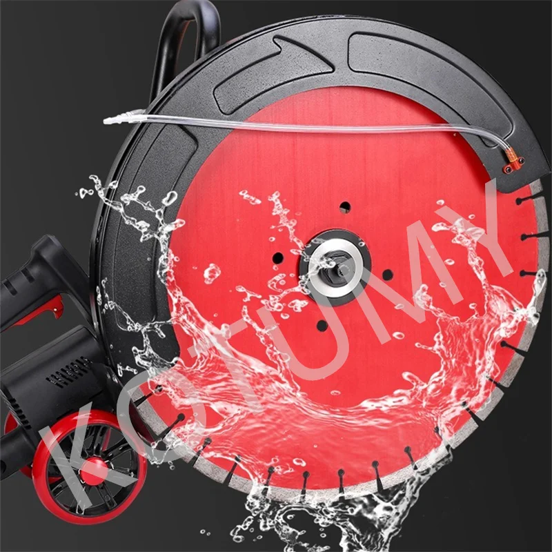 Piła tarczowa bezszczotkowa 6000W K5206 220V do cięcia ścian, piła do cięcia kamienia, ręczna frezarka do ścian