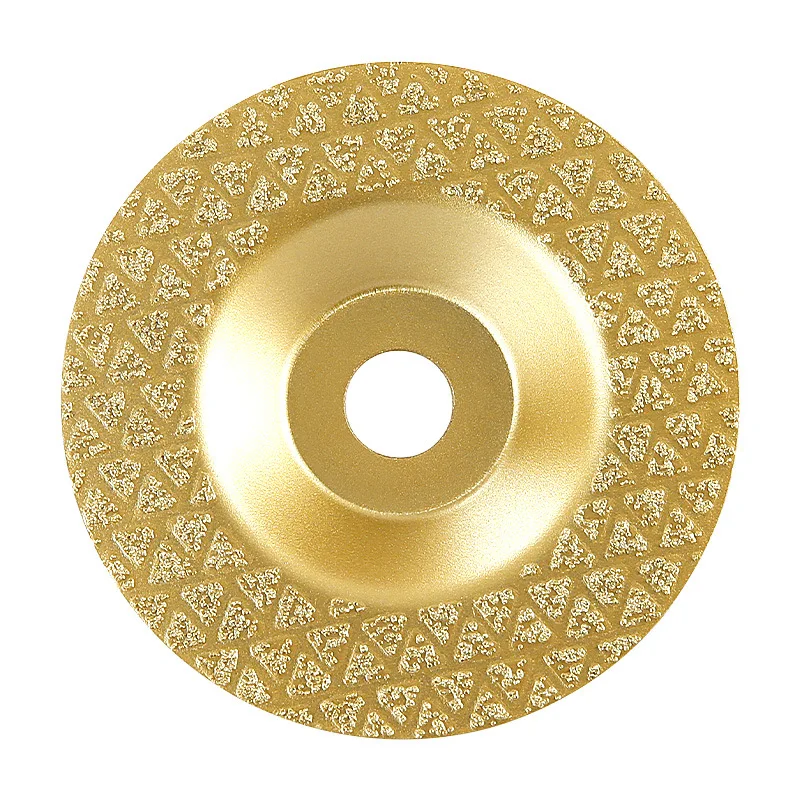 

1PC 45/60/100# Diamond Grinding Disc Brazed Bowl Grinding Plate Wet Dry Use Marble Granite Trimming Angle Grinder Polishing Disc