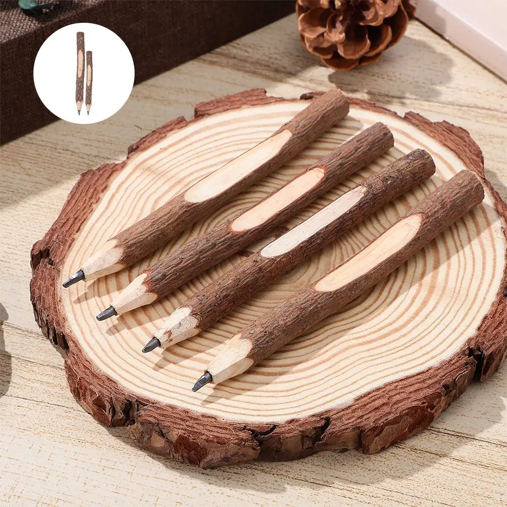 10 Pcs Wooden Pencil Painting Pencils My First Coloring Giant Mini Natural Office
