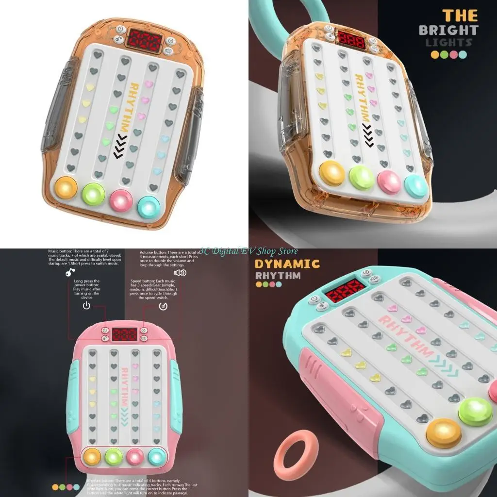 

E74D Консоль Quick Push Game Игрушка для тренировки рук для детей Игрушка-геймпад