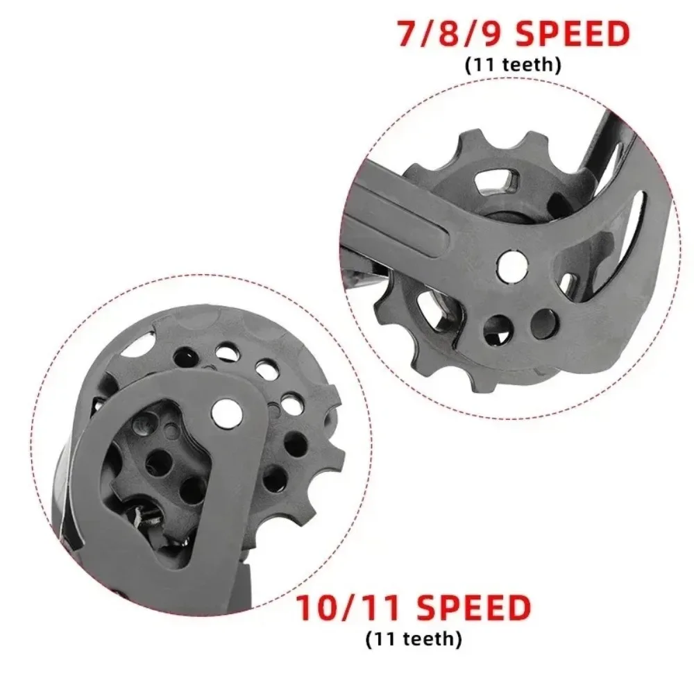 

7/8/9/10/11 Speed MTB Bicycle Shifter Durable Steel Shift Lever Cycling Parts Universal Road Rear Derailleur