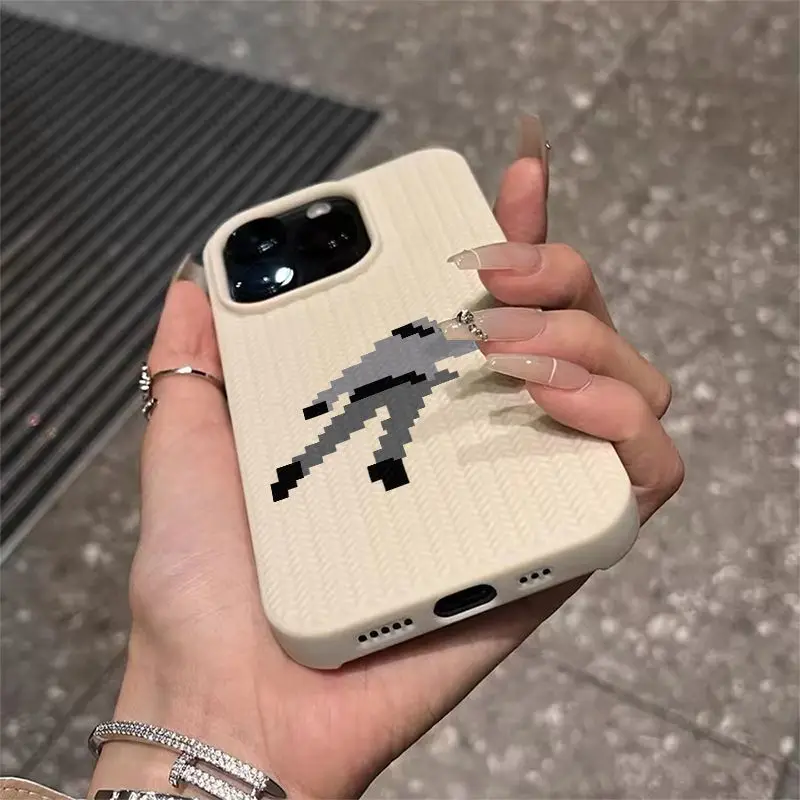 Knitted grain iPhone15 Europe and the United States iPhone14 tide iPhone13 for iPhone15promax phone case iPhone12 cover iPhone11