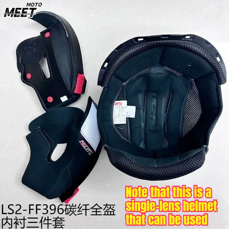 

For LS2 FF396 Motorcycle Helmet Lining FF396 Helmet Lined Original Helmet Replacement Accessories