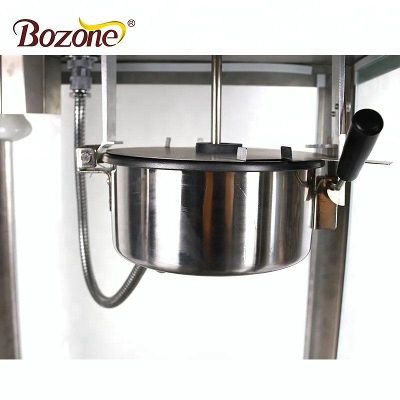 China CE Approved Industrial Snack Equipment Automatic Sweet Cheap Price Popcorn Maker Commercial Gas Popcorn Machine