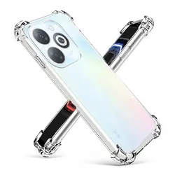 For Infinix Smart 8 Pro Case Clear Shockproof Silicone Soft Cover For Infinix Smart 8 Plus Protect Coque on Smart 8 X6525 Funda