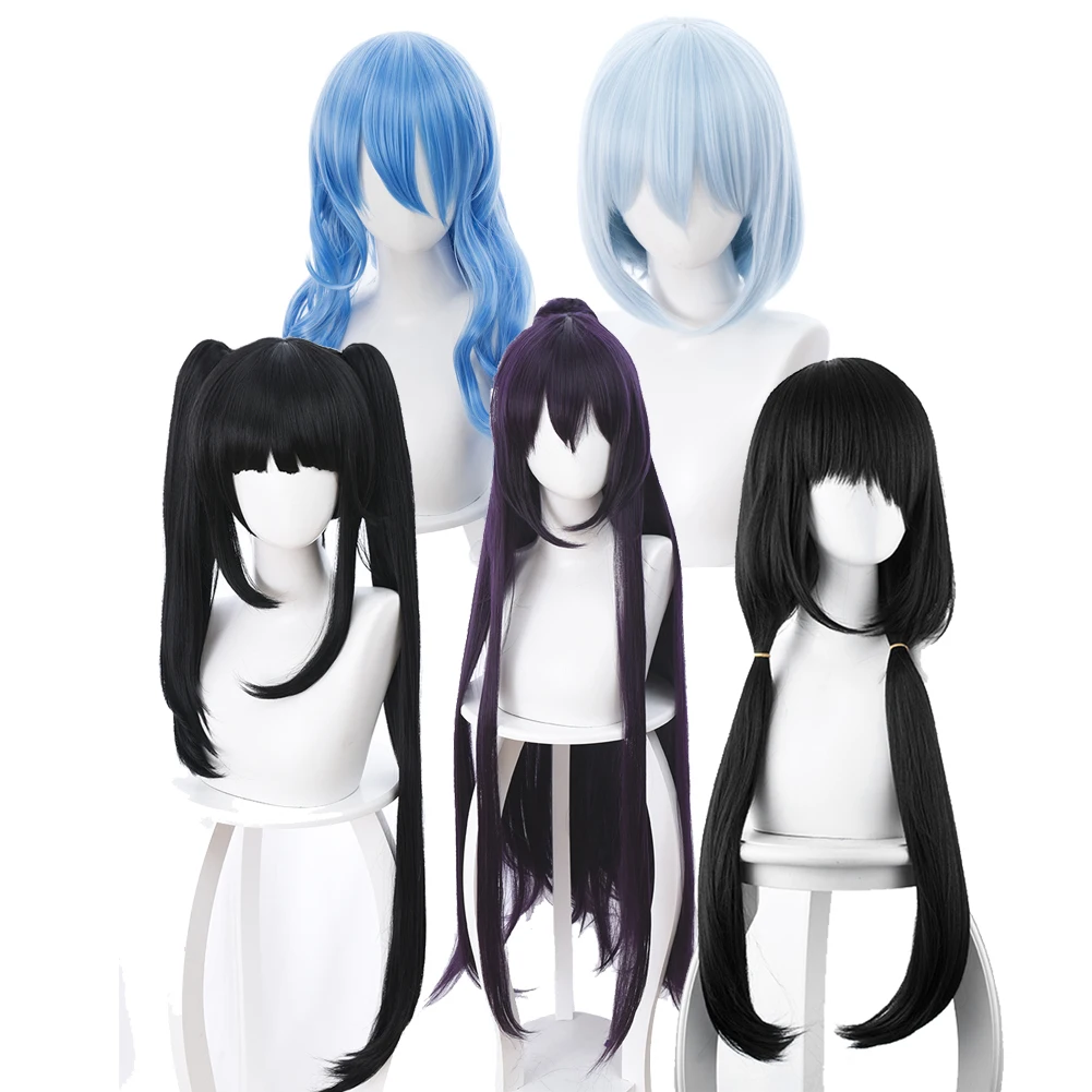 

Brdwn Date A Live III Tokisaki Kurumi Himekawa Yoshino Yatogami Tohka Tobiichi Origami волосы аксессуары для косплея прическа