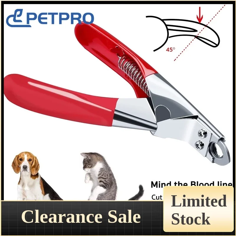 

Pet Nail Clipper,Stainless Steel Pet Toes Cutter Scissor,Grooming Tool for Dog Puppy Cat Kitten Rabbit Bunny Bird Hamster