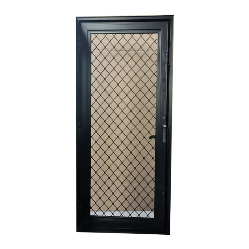 Porte per camper con serratura a tre punti per camper con rimorchio per roulotte con porta a schermo