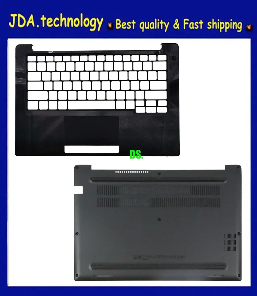 

Новинка для DELL Latitude 7380, E7380, E7390, блестящая верхняя крышка клавиатуры 80V6W, 080V6W + нижняя детская крышка 2DJ6, 02DJ6M