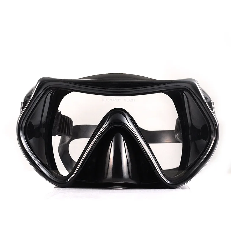 C312 Professional Large Field Of Vision  Diving Goggles Adult Anti-Fog Silicone Diving Mask Snorkeling Swimming Mirror